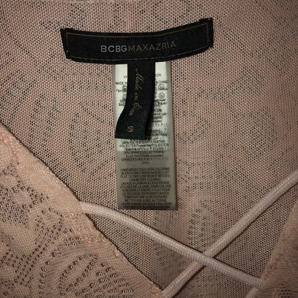 BCBG lace body suit